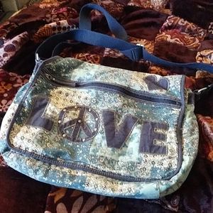 Beautiful Cross Body Book Bag